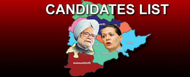 Lok Sabha Candidates