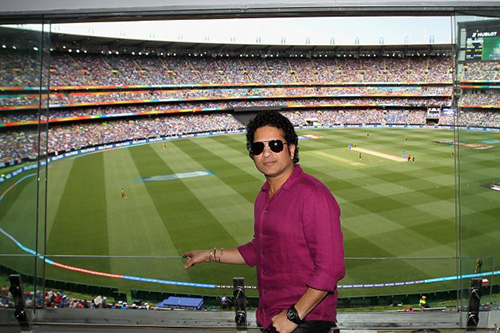 TENDULKAR satisfied with the quality CRICKET IN ICICI World Cup 2015