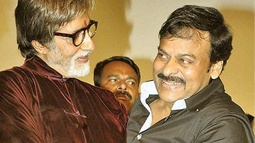 Amitabh Bachchan in the movie 150 Chiranjeevi?