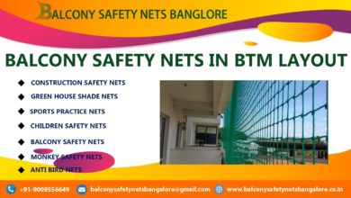 Balcony Safety Nets in BTM Layout