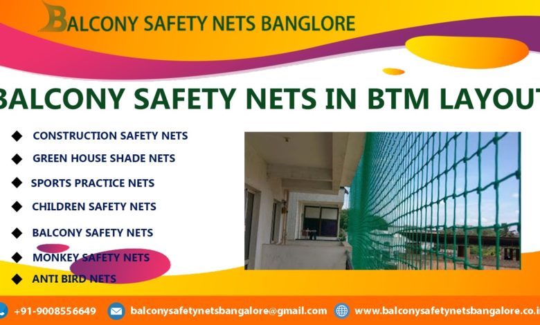 Balcony Safety Nets in BTM Layout