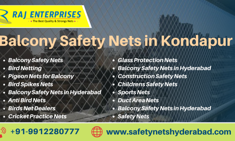 Balcony Safety Nets in Kondapur