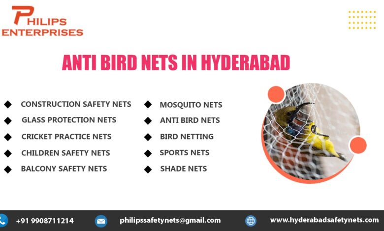 anti bird nets in hyderabad