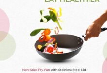 Buy the Best Non-Stick Fry Pan with Stainless Steel Lid in Hyderabad – Universal Pride